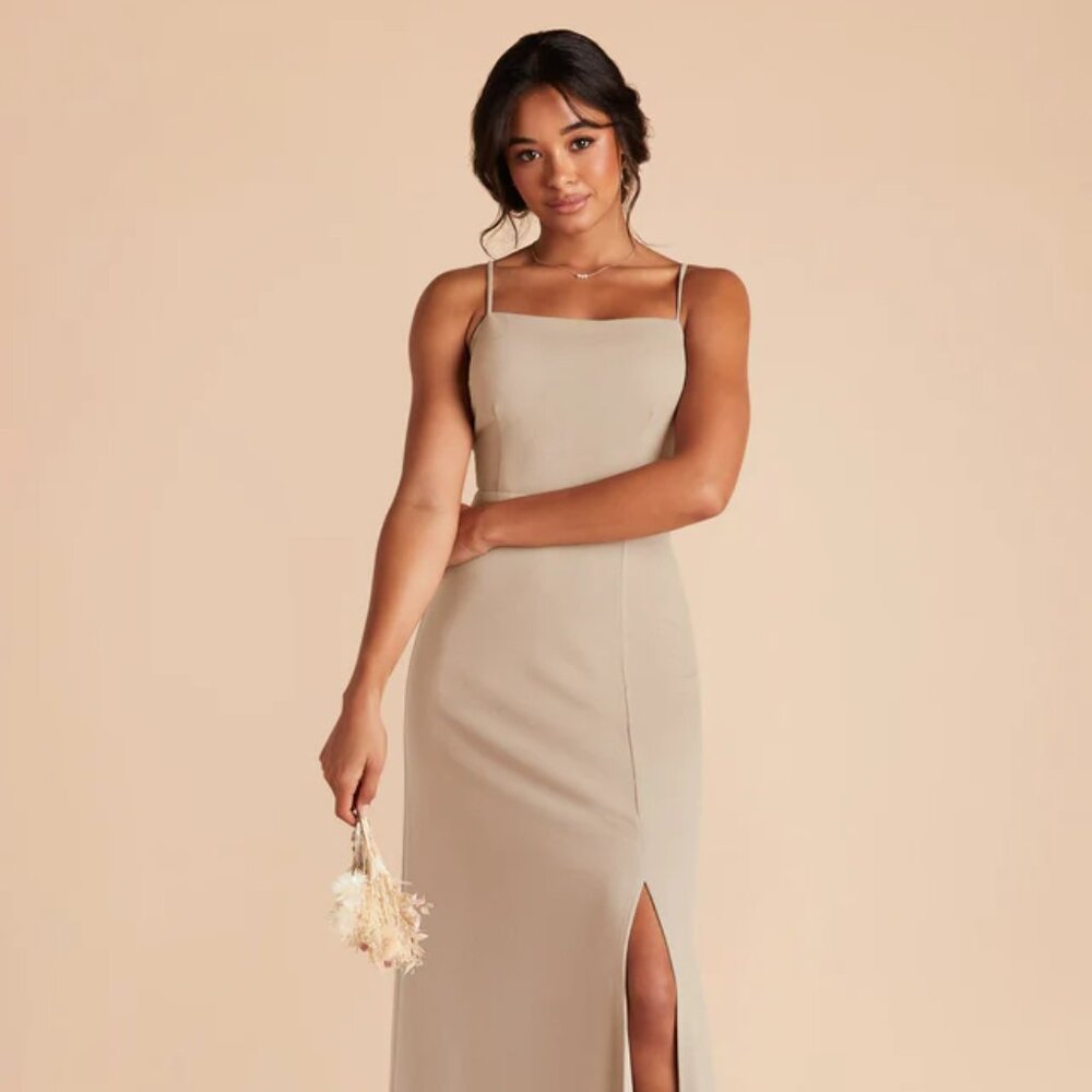 Almond Bridesmaid Dress